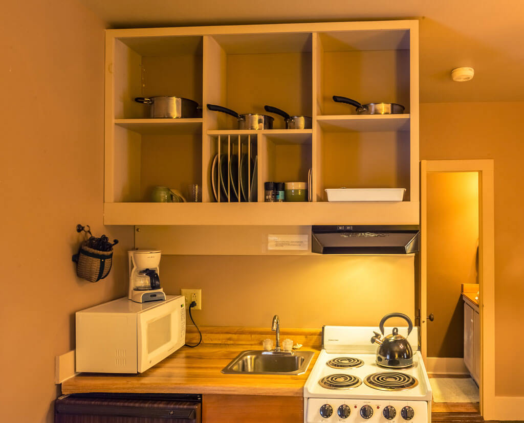 Kitchenette | Snow Goose B&B, Adirondacks, NY